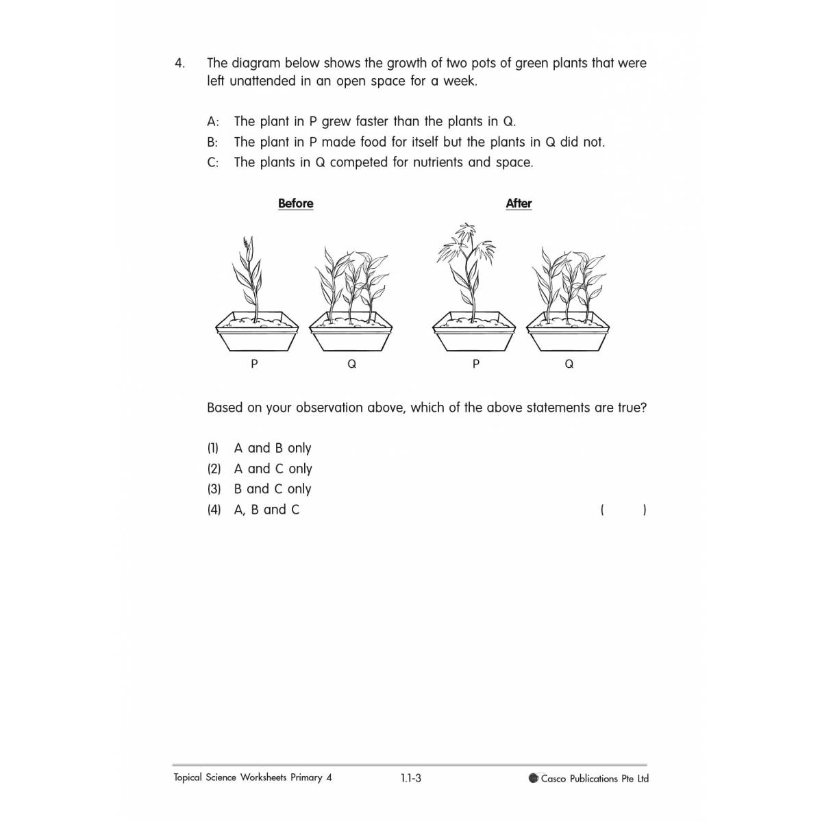 Topical Science Worksheets Primary 4 Topical science worksheets primary 4
